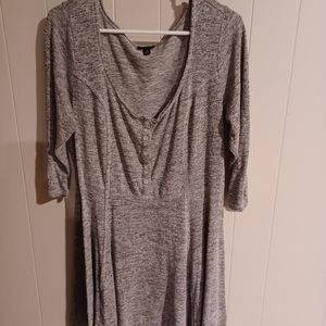 Torrid gray dress, size 2